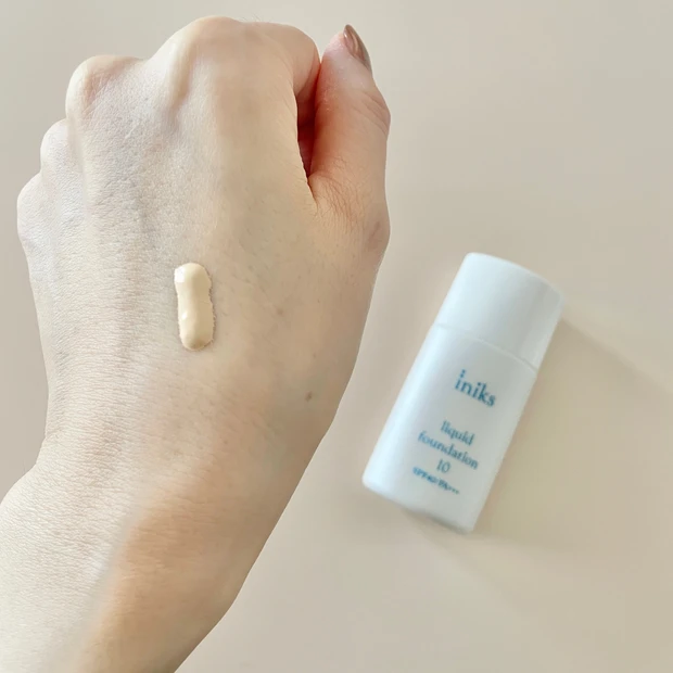 敏感肌でも安心して使える!iniksのリキッド ファンデーション&クレンジング エマルジョン_2_1