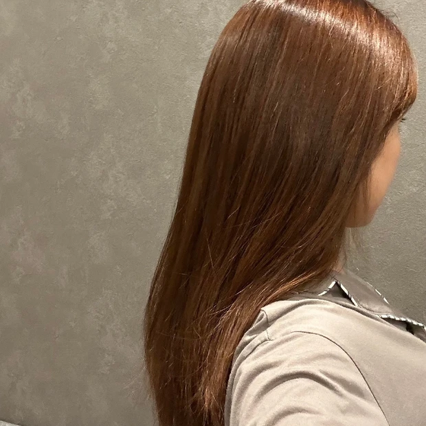 ヘアスタイリングの時短に。シルクストレート(縮毛矯正)をかけました