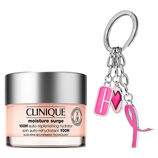 クリニーク モイスチャー サージ 100H 限定キーチェーン付セット
