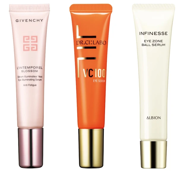 目もと疲れ退散！ お悩み別、新作スキンケア&効かせ技を美プロが伝授