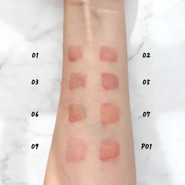 ウォータリーティントリップの色持ちをチェック