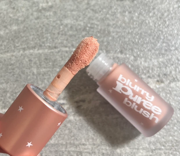 韓国コスメ　ティップトゥ　tiptoe ブラリーピューレチーク　Qoo10　メガポ　チーク