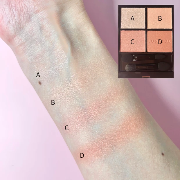 【4月24日発売！先行完売アイテムが解禁】ルナソル☆多幸感桃色アイシャドウをレビュー_2_2