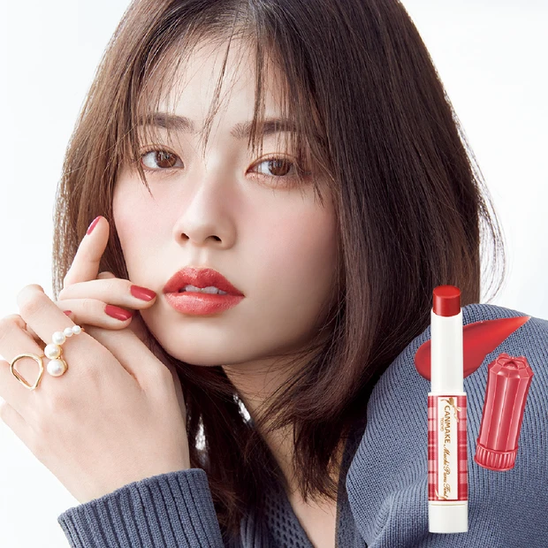 むっちりボリュームのある唇に　CANMAKE むちぷるティントに大人カラ…