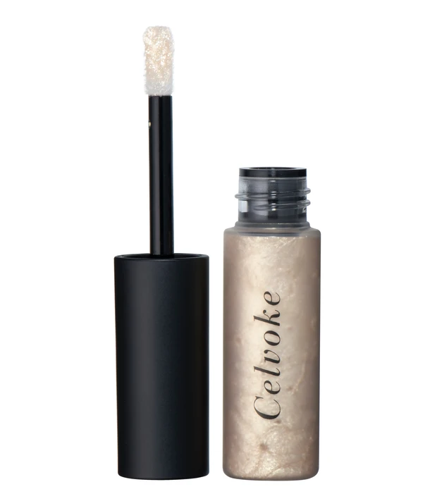 【奥二重メイクのやり方】 旬のラメシャドウを使うなら？　大粒ラメを下まぶたのみにONして抜け感アイ_3