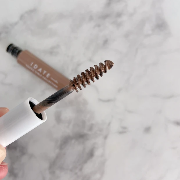 【110円であか抜ける!!】ダイソーのコスメブランドで見つけた絶妙カラーの眉マスカラ✨IDATE「アイブロウカラーブラシ」_2_2