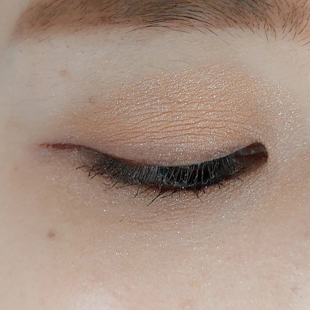 【一重の夏メイク】WHOMEEのシングルラメシャドウで大人のキラキラメイク☆_5_2