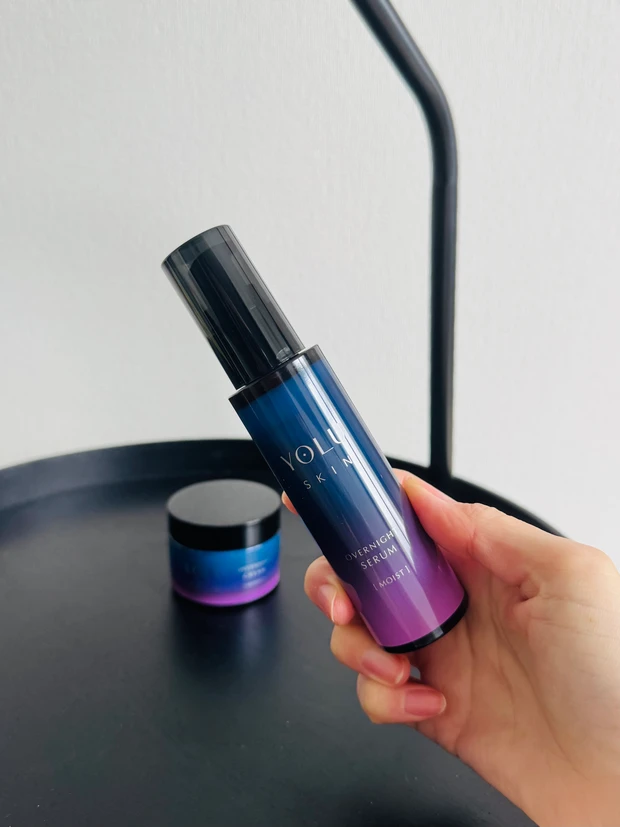 YOLUのオーバーナイトセラム&クリーム