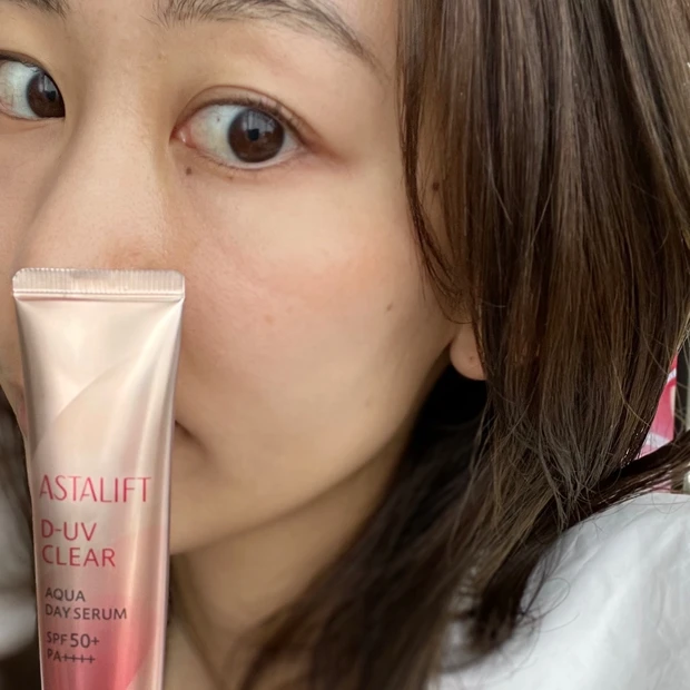 アスタリフト　ASTALIFT UV 下地　日焼け止め　人物画像　
