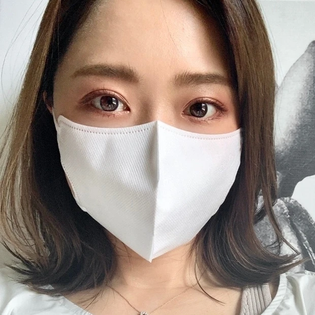 白元アース　ビースタイル　立体タイプ  ふつうサイズ  プレミアムホワイト5枚入　立体マスク