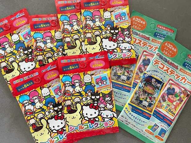 シール、ハローキティ、コレクション