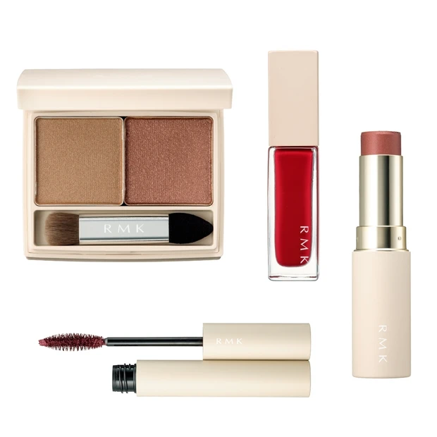 RMKの春は情熱の赤が充実！ トレンド感たっぷりのアイシャドウにも注目を…
