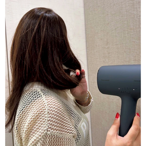 MAQUIAベストコスメ2025下半期 ビューティギア部門1位 パナソニック ヘアードライヤー ナノケア  EH-NA0  マキアエディター お試し  ロング