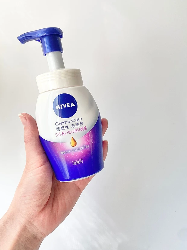 ニベア クリームケア 弱酸性泡洗顔 洗顔料 乾燥肌