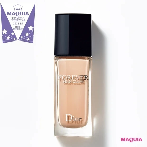 【ファンデーションランキング】 2022上半期ベストコスメ・リキッドファンデーション部門【1位】ディオール ディオールスキン フォーエヴァー フルイド グロウ