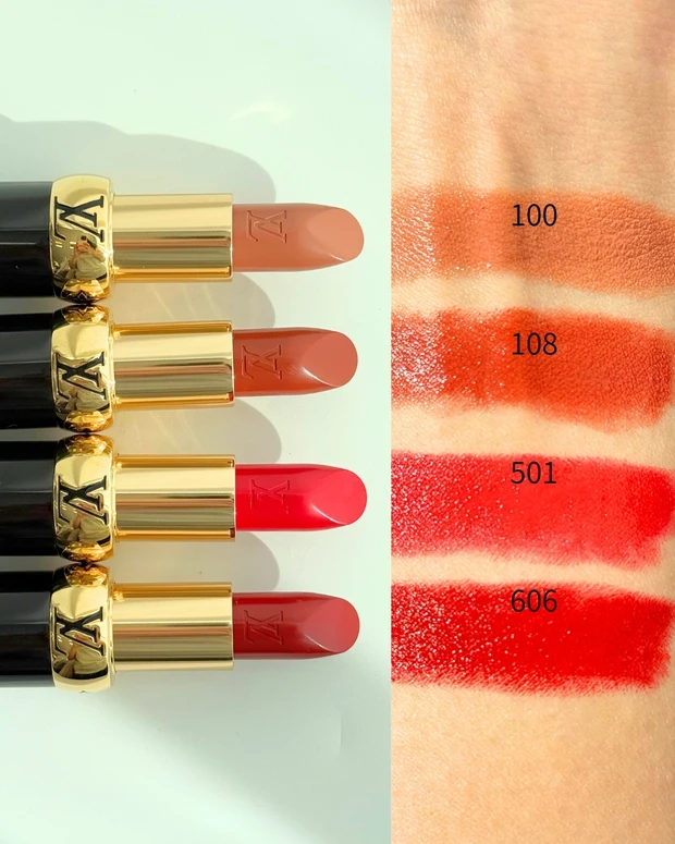 イエベ秋 おすすめ ラ・ボーテ ルイ・ヴィトン LV ルージュ サテン