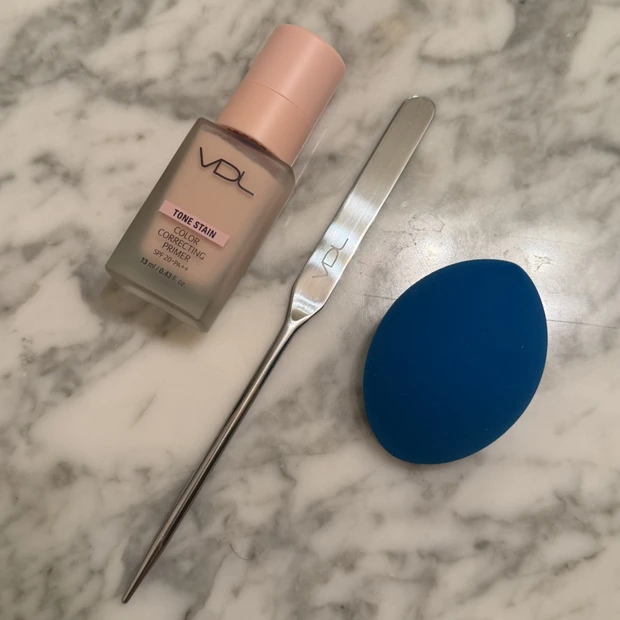 VDL カラーコレクティングプライマー　filliMilli ウォータリーパフ　スパチュラ