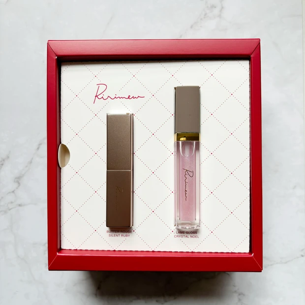 【Ririmewクリスマスコフレ】イエベなのに〇〇に惹かれて即買いしたブルべコフレをレビュー_3_2