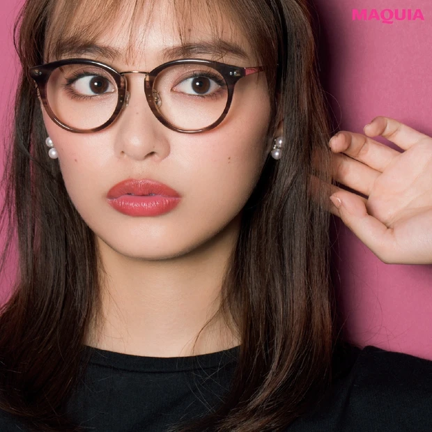 メガネの日、おでこを出す日…アレンジに合わせて眉毛もスタイリング！