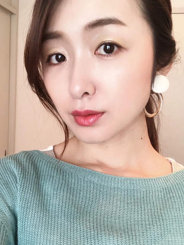 【新作コスメ】コフレドールの新色で春メイクを＊アイメイクは煌くライムカラーで抜け感を_4