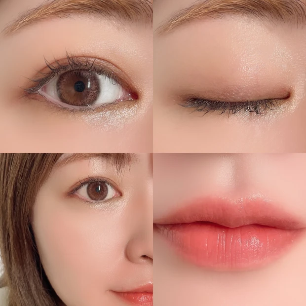 Celvoke(セルヴォーク)サマーコレクション 2023 マルチパレット EX02 ノーマディックトライブ アラウズリップス 06 パプリカ 仕上がり