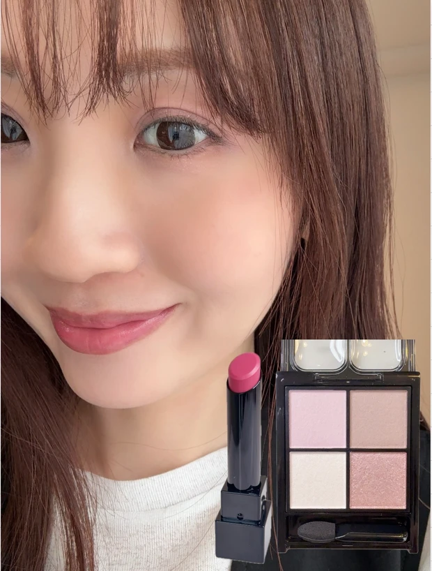 KATE（ケイト）リップモンスター クリアトーン／C04 葡萄化モンスター　メイク写真