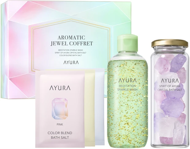 【クリスマスコフレ2020】10/30発売! 宝石のようにきらめくアユーラのアロマティックジュエルコフレ_2