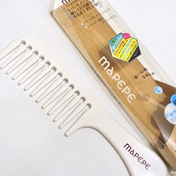 ヘアケア トリートメント mapepe マペペ トリートメントコーム 濡れた髪  maquiaonline maquia マキアブロガー MAQUIAエキスパート Anna