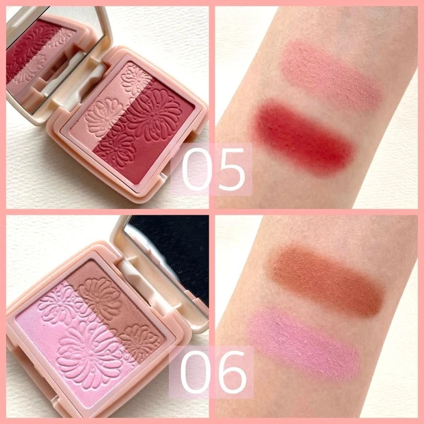 ポール ＆ ジョー プレスト ブラッシュ_スウォッチ3