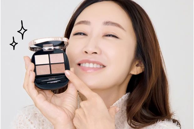 神崎恵 おすすめアイシャドウ コスメデコルテの“スキンシャドウ デザイニングパレット”  これいいよ 図鑑