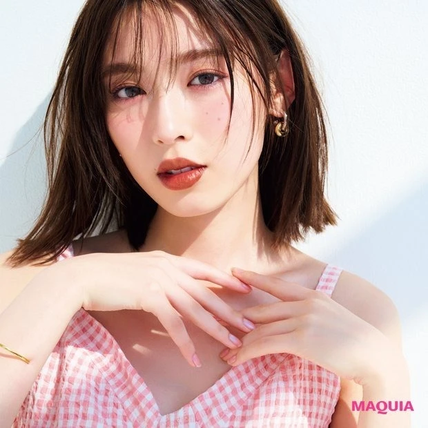 2023年夏新色「ボビイ ブラウン ポット ルージュ 42」を使ったチークメイク