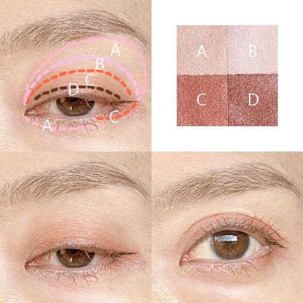 「ヴィセ ニュアンス デューイ クリエイター PK-3」のメイクレシピ