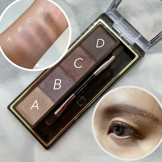 待望の再販✨まだ間に合う!!見つけたら即買いしてね❤【MAQUIAインフルエンサーのオッス!推しコス💕プチプラコスメ編】~エクセル スタイリング パウダーアイブロウ SE04:モーヴブラウン(limited color)~_3