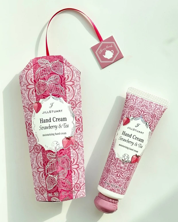 ジルスチュアート　ストロベリー＆ティー ハンドクリーム
