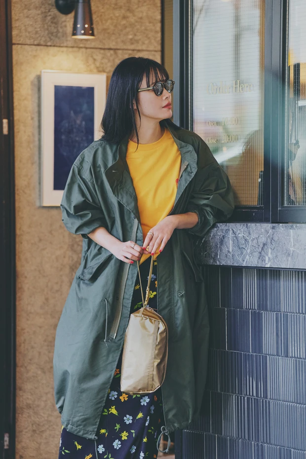 EDITOR’S MAGIC BAG モデルカット①