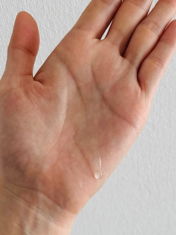 ファミュのイルミナスベルベットのテクスチャー