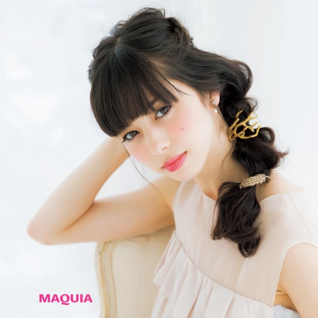 お呼ばれヘアにぴったり♪ #RUMIヘアアレンジより、「ちょい甘サイド寄…