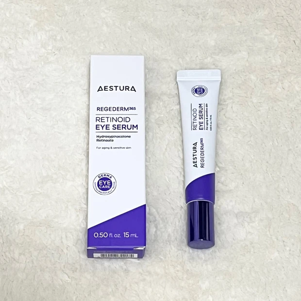 AESTURAのレジェダーム365レチノイドアイセラム オリーブヤング購入品
