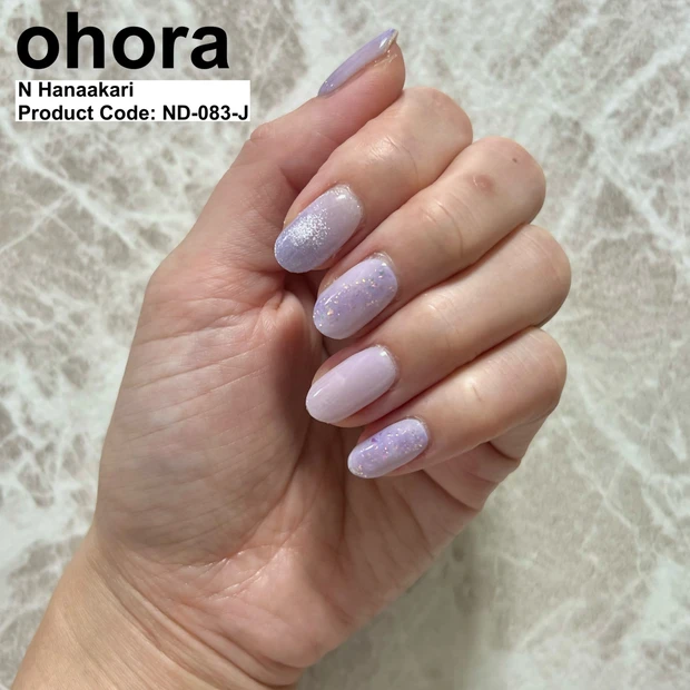 セルフネイルご紹介！【ohora】N Hanaakari Product Code: ND-083-J