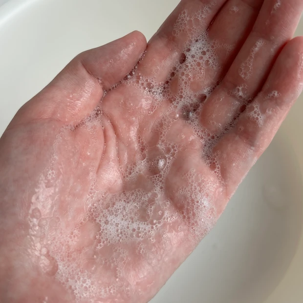 テクスチャー 泡立ち アルジタル デリケートハイジーンソープ