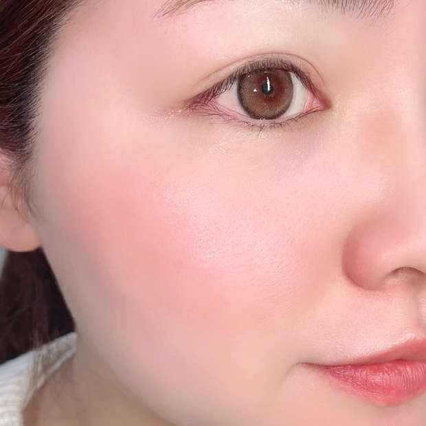 インウイ チーク INOUI 01 仕上がり