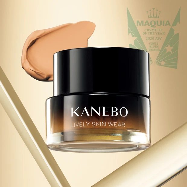  マキア ベストコスメ2025下半期 クリーム＆エマルジョンファンデーション部門 1位 KANEBO　カネボウ　ライブリースキン　ウェアII