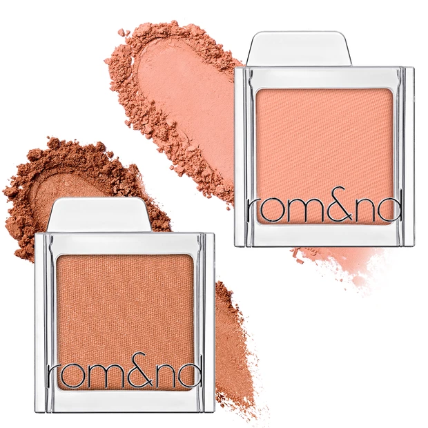 プチプラコスメ オレンジメイク rom&nd スライドインシングルアイシャドウ M15 S15