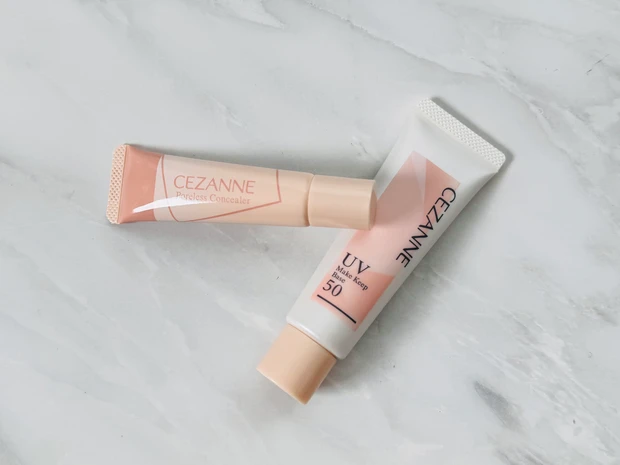 セザンヌの皮脂テカリ防止下地と毛穴レスコンシーラー