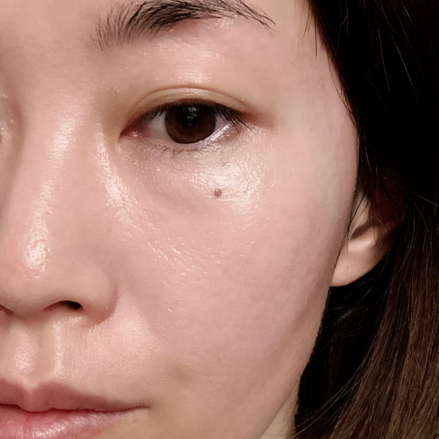 コントロールカラーラベンダー使用