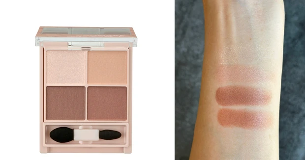 キャンメイク シルキースフレアイズ　M05　腕のスウォッチ　イエベ秋