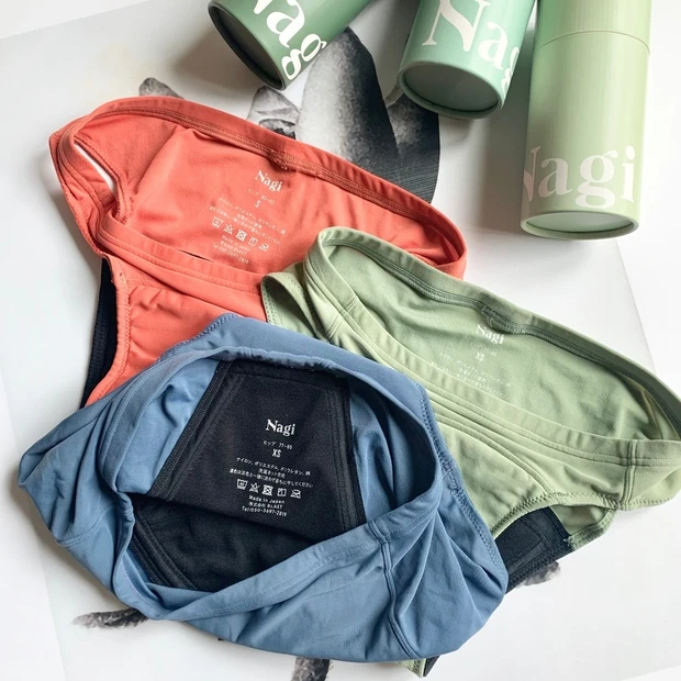 フェムテック Nagi 生理用品 生理ショーツ 吸水ショーツ エコフレンドリー