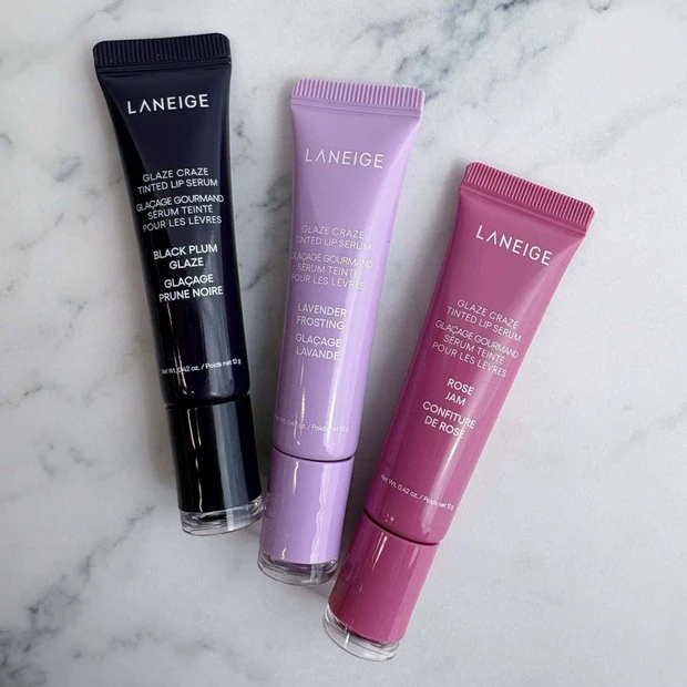 「#ドーナツリップ」として話題！ ラネージュの人気リップセラムの新色＆限定色をスウォッチ