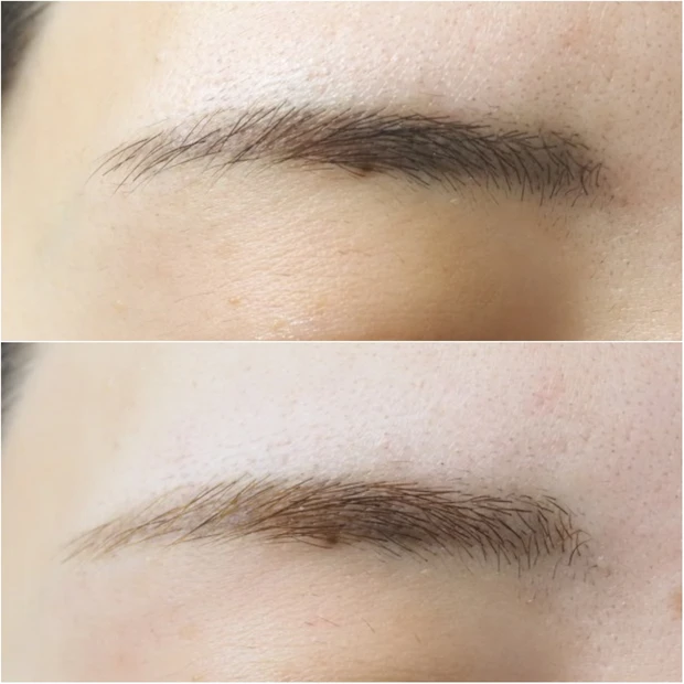 ジョレンクリームブリーチの透明感ある仕上がり