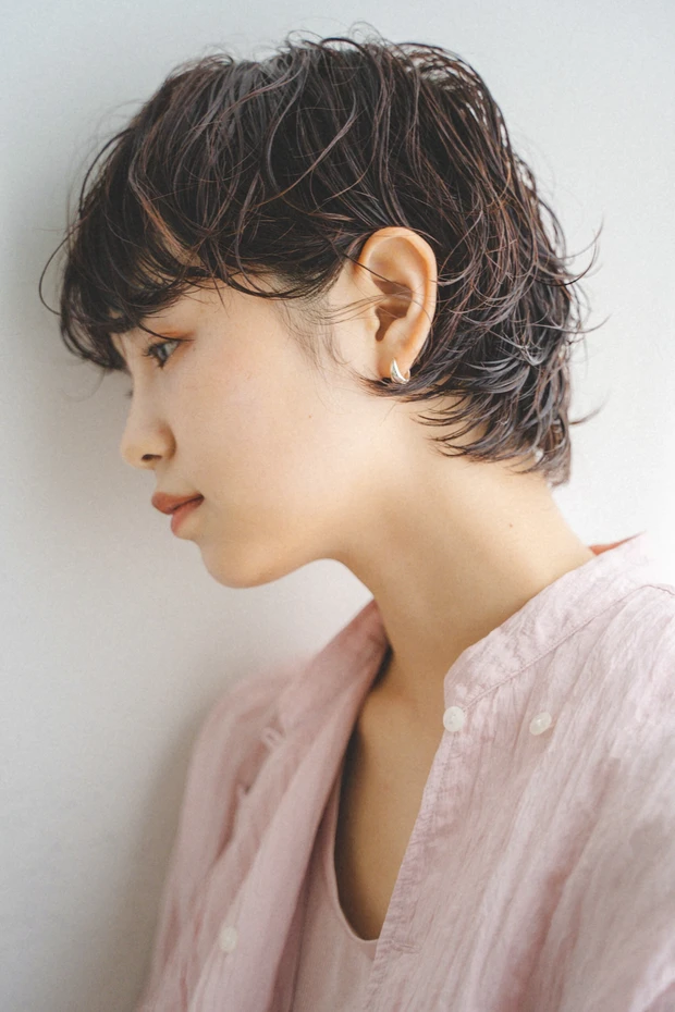 マイナス5歳若見えマッシュショート サイド